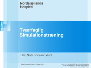 tv rfaglig simulationstr ning