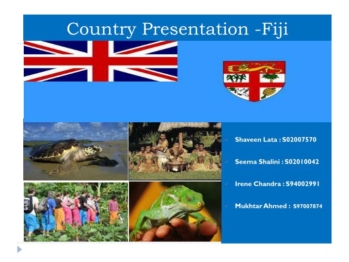 country presentation fiji