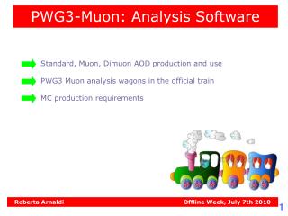 PWG3-Muon: Analysis Software
