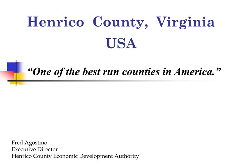 henrico county virginia usa