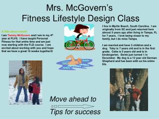 Mrs. McGovern’s Fitness Lifestyle Design Class