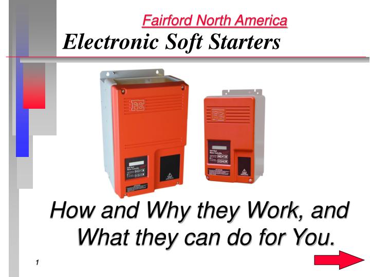 electronic soft starters