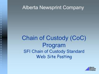 Alberta Newsprint Company