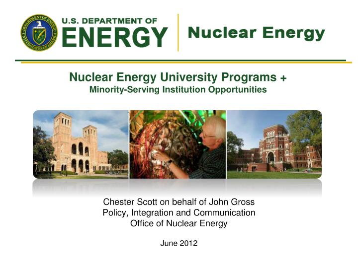 nuclear energy university programs minority serving institution opportunities