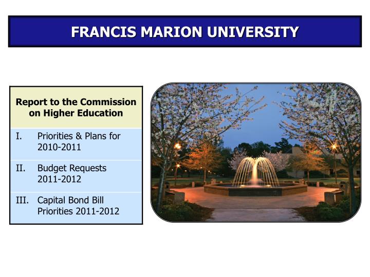 francis marion university