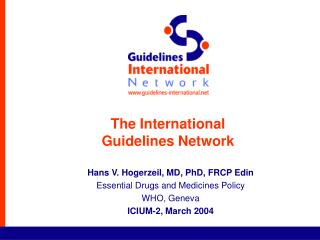 The International Guidelines Network