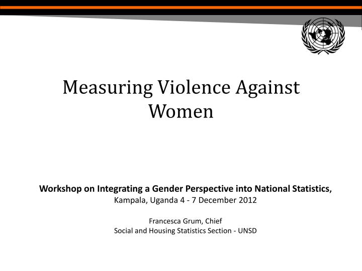 measuring violence against women