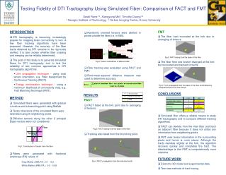Testing Fidelity of DTI Tractography Using Simulated Fiber: Comparison of FACT and FMT