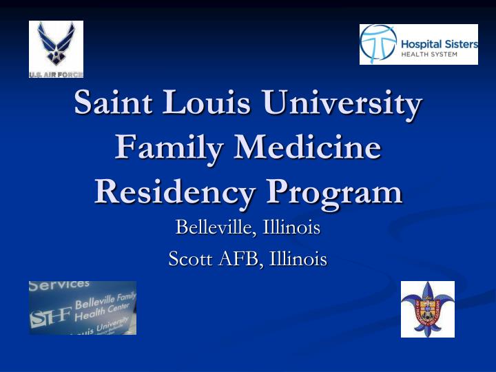saint louis university family medicine residency program