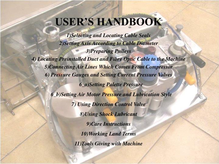user s handbook