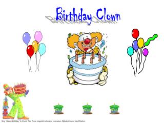 Birthday Clown