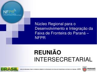 reuni o intersecretarial