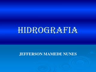 hidrografia
