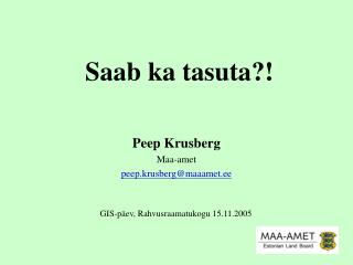 saab ka tasuta