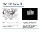 The BIM Concept - slide 1