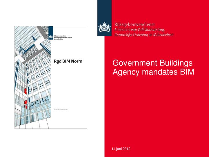 government buildings agency mandates bim