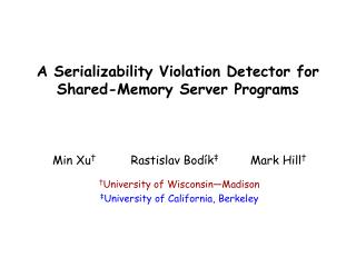 A Serializability Violation Detector for Shared-Memory Server Programs