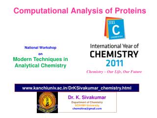 Computational Analysis of Proteins