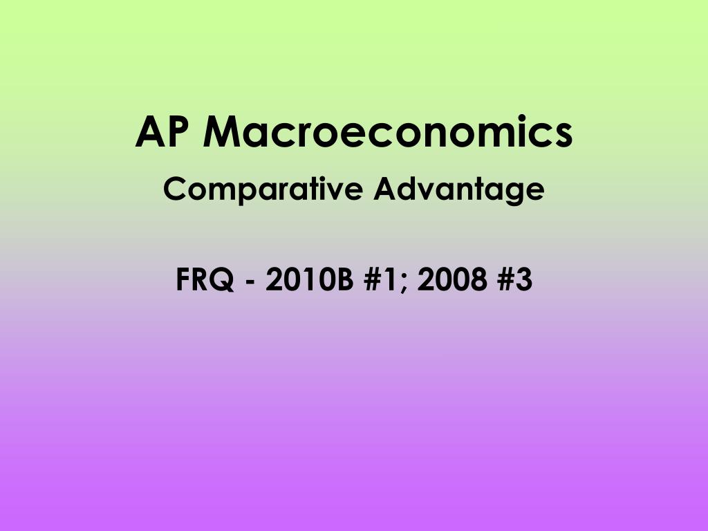 PPT - AP Macroeconomics PowerPoint Presentation, free download - ID:3301170