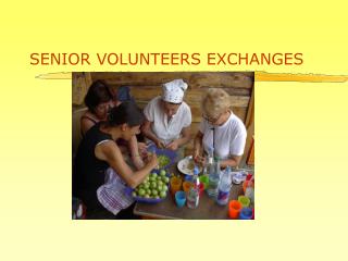 SENIOR VOLUNTEERS EXCHANGES