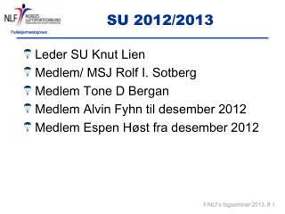 su 2012 2013