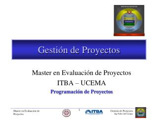gesti n de proyectos