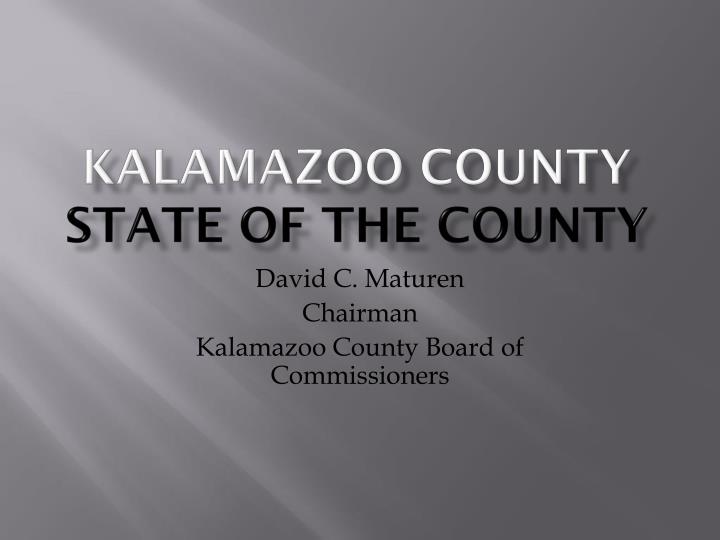 kalamazoo county state of the county
