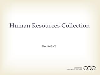 Human Resources Collection