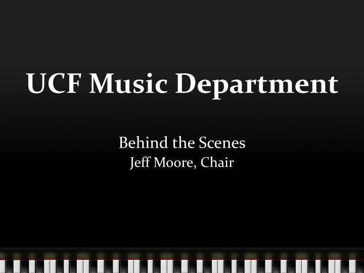 ucf music department