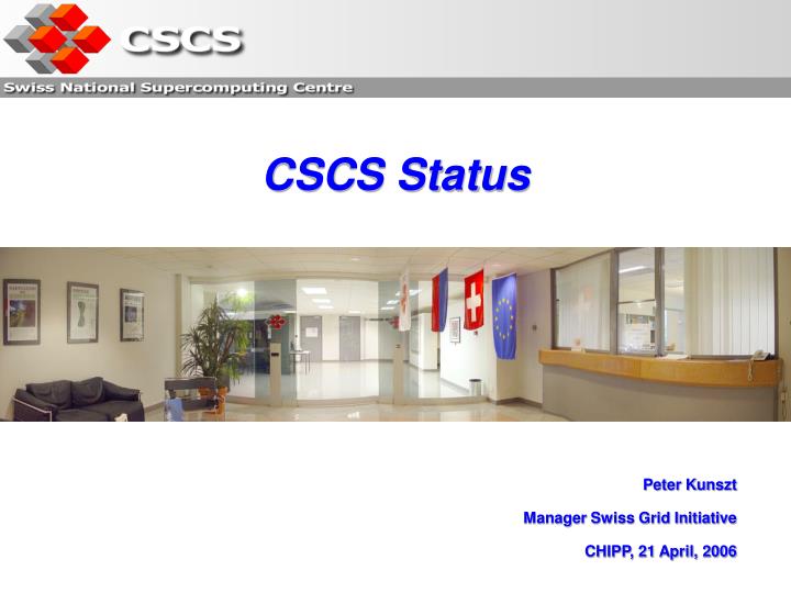 cscs status