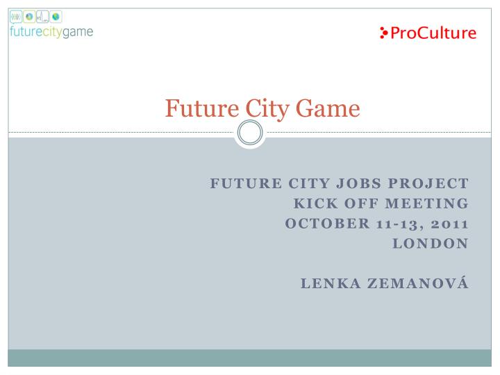 future city game