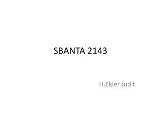 sbanta 2143