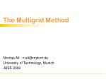 The Multigrid Method - slide 1