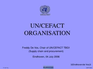 UN/CEFACT ORGANISATION