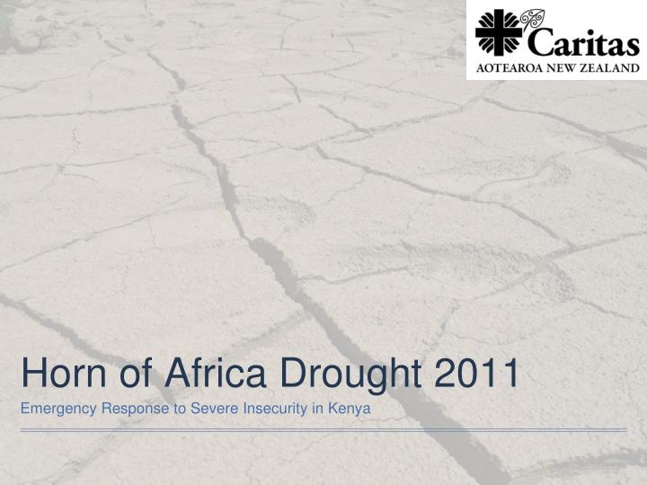 horn of africa drought 2011