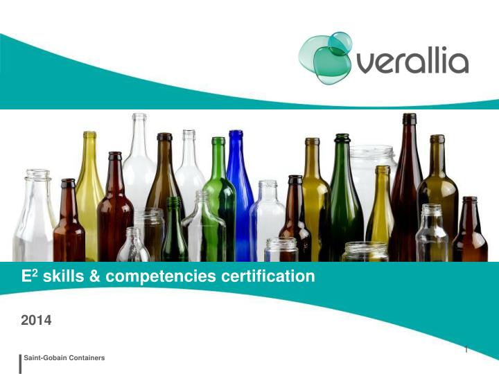 e 2 skills competencies certification