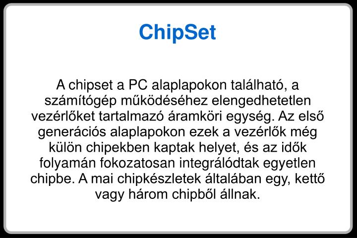 chipset