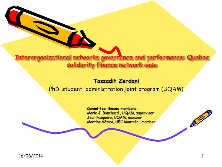 interorganizational networks governance and performance quebec solidarity finance network case