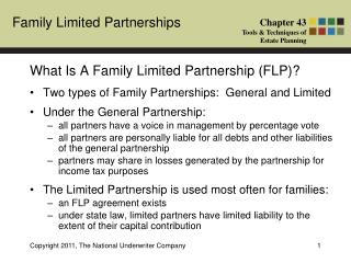 What Is A Family Limited Partnership (FLP)?