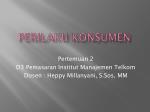 Perilaku konsumen - slide 1
