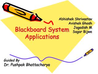 Blackboard System Applications