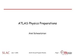 ATLAS Physics Preparations