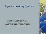 PPT - The Japanese Writing System PowerPoint Presentation, free ...