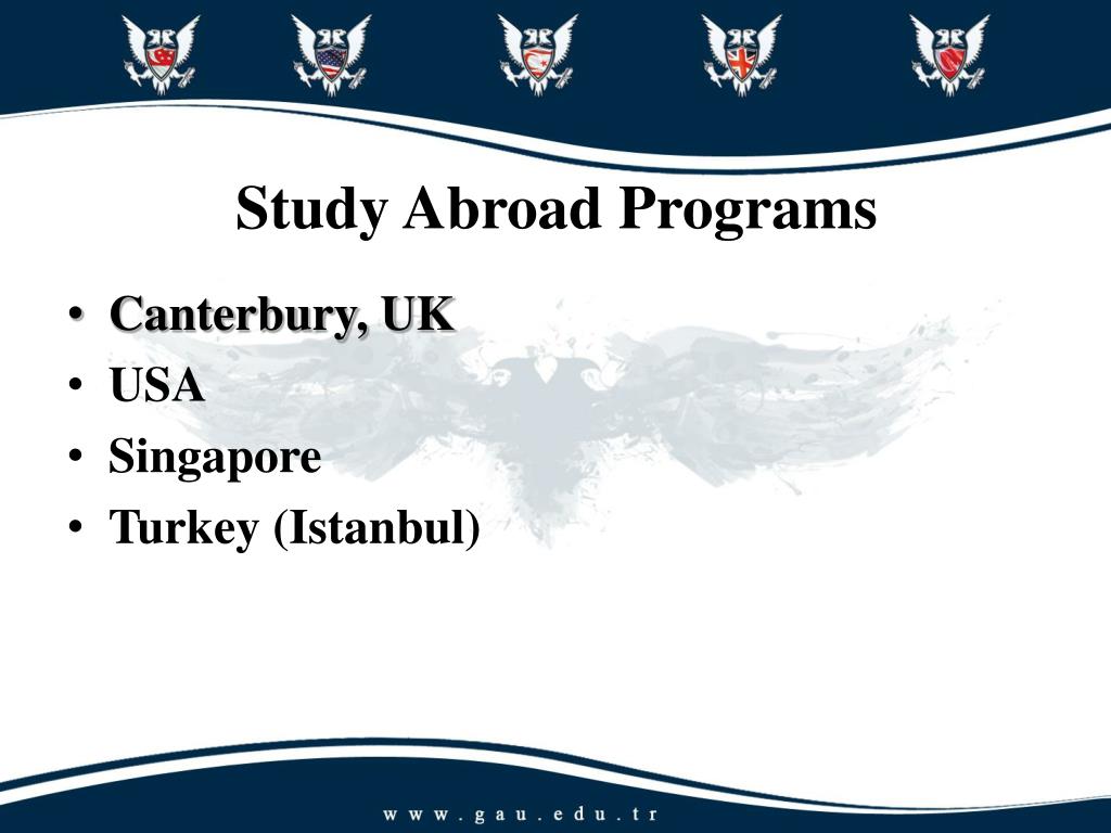 PPT - Study Abroad Programs PowerPoint Presentation, free download - ID ...