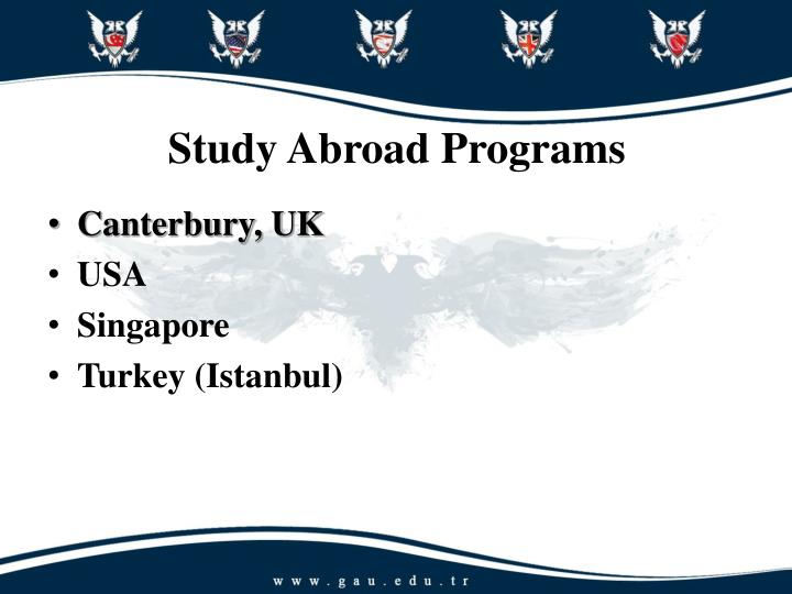 study abroad programs