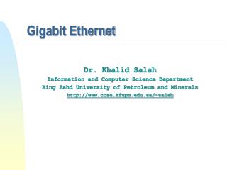 Gigabit Ethernet