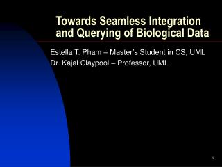 Towards Seamless Integration and Querying of Biological Data