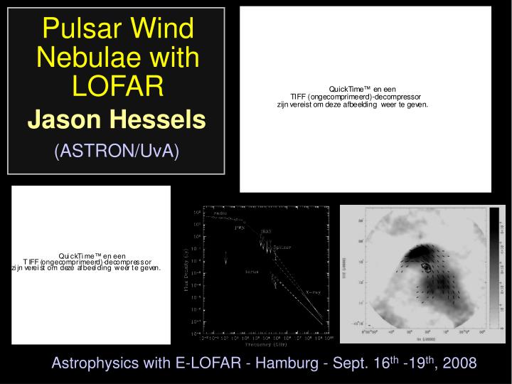 pulsar wind nebulae with lofar