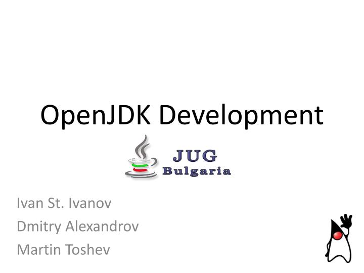 openjdk development
