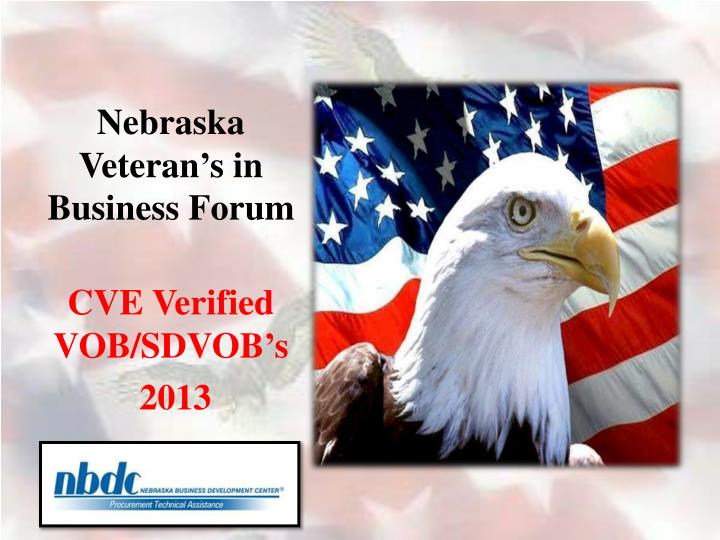 nebraska veteran s in business forum